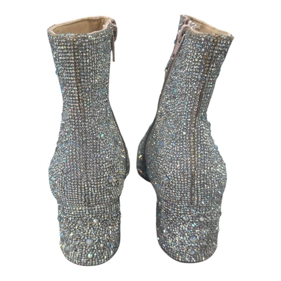 Betsey Johnson Glittering Ankle Booties - Picture 3 of 10